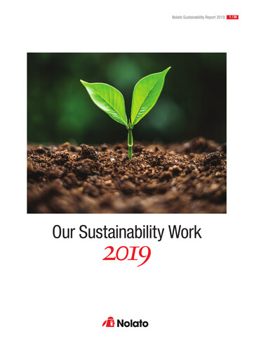 Thumbnail Nolato AB Sustainability Report 2019