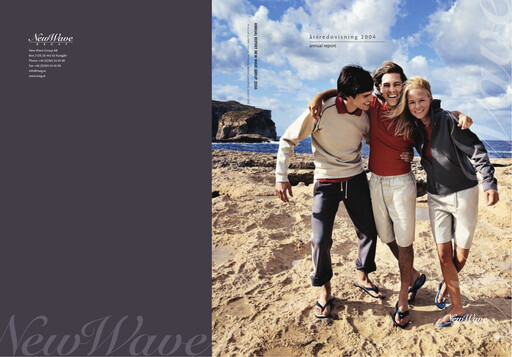 Thumbnail New Wave Group Annual Report 2004