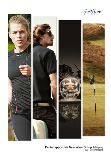 Miniature New Wave Group Rapport trimestriel 2010-q3