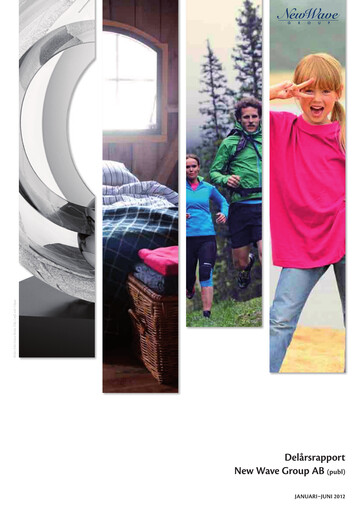 Miniature New Wave Group Rapport trimestriel 2012-q2