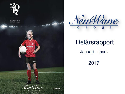 Miniature New Wave Group Rapport trimestriel 2017-q1