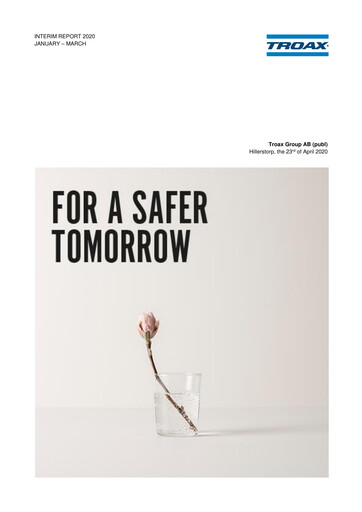 Thumbnail Troax Group AB Quarterly Report 2020-q1