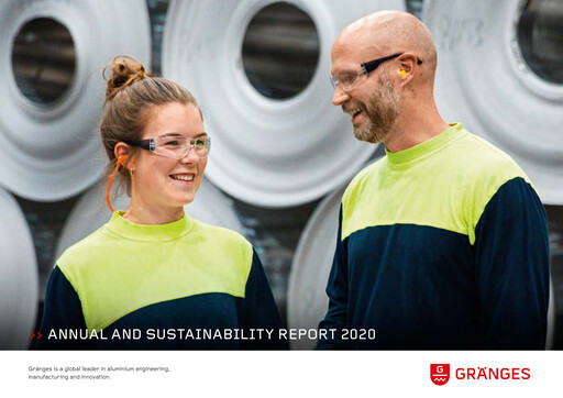 Thumbnail Gränges Annual Report 2020