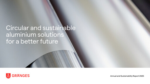 Thumbnail Gränges Annual Report 2025