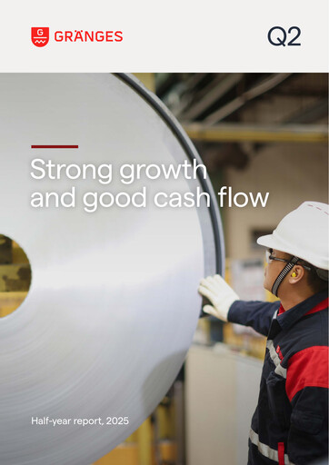 Thumbnail Gränges Half-year Report 2025-h1