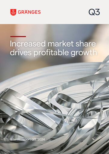 Thumbnail Gränges Quarterly Report 2024-q3