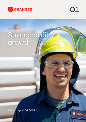 Thumbnail Gränges Quarterly Report 2025-q1