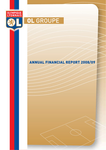 Vorschaubild Eagle Football Group Finanzbericht 2008-2009