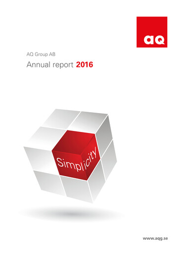 Thumbnail AQ Group Annual Report 2016