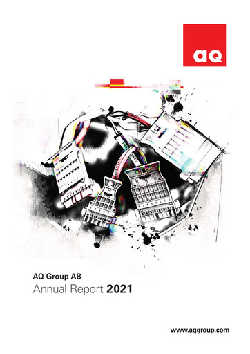 Thumbnail AQ Group Annual Report 2021