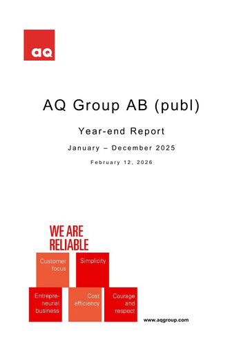 Thumbnail AQ Group Financial Report 2025
