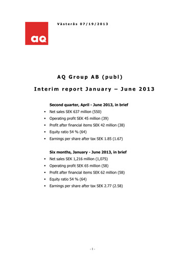 Thumbnail AQ Group Half-year Report 2013-h1