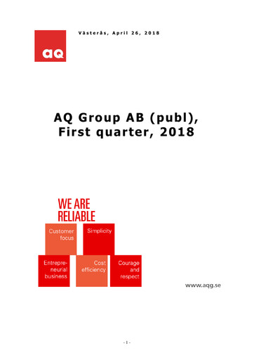 Thumbnail AQ Group Quarterly Report 2018-q1
