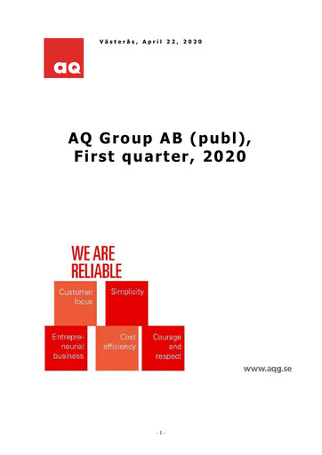 Thumbnail AQ Group Quarterly Report 2020-q1