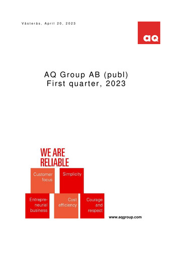 Thumbnail AQ Group Quarterly Report 2023-q1
