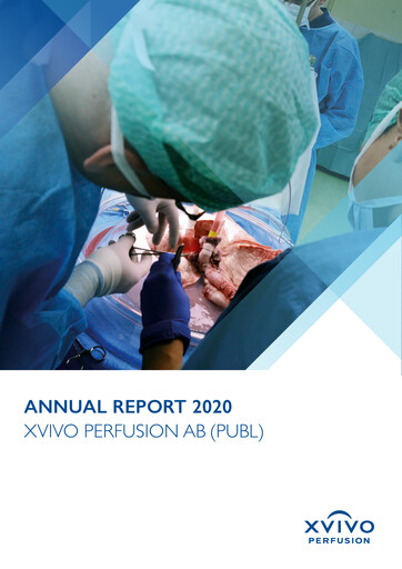 Miniature Xvivo Perfusion AB Rapport annuel 2020