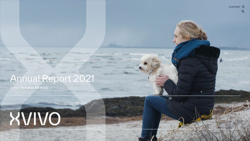 Miniature Xvivo Perfusion AB Rapport annuel 2021