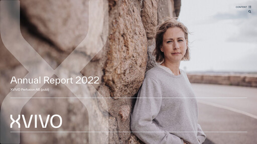 Miniature Xvivo Perfusion AB Rapport annuel 2022