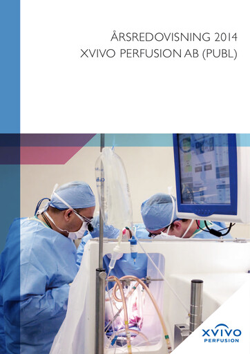Miniature Xvivo Perfusion AB Rapport annuel 2014
