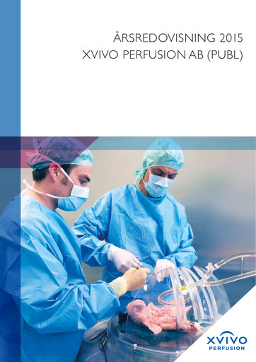 Miniature Xvivo Perfusion AB Rapport annuel 2015