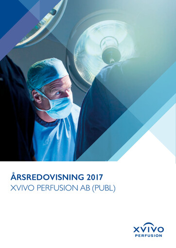Miniature Xvivo Perfusion AB Rapport annuel 2017