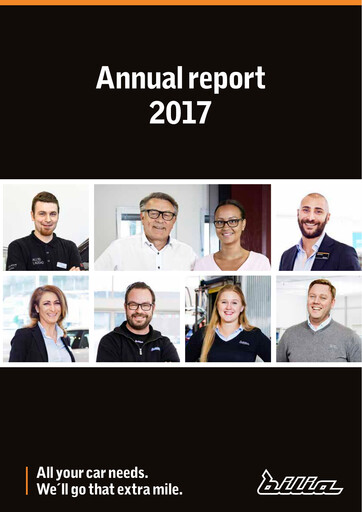 Thumbnail Bilia AB Annual Report 2017