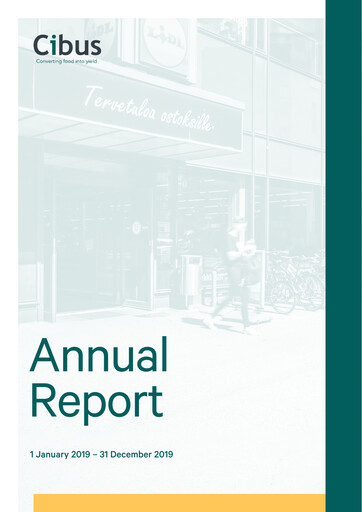 Thumbnail Cibus Nordic Real Estate Annual Report 2019