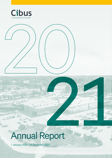 Thumbnail Cibus Nordic Real Estate Annual Report 2021