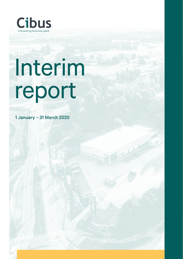 Thumbnail Cibus Nordic Real Estate Quarterly Report 2020-q1