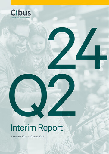 Thumbnail Cibus Nordic Real Estate Quarterly Report 2024-q2