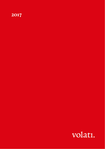 Vorschaubild Volati AB Jahresbericht 2017