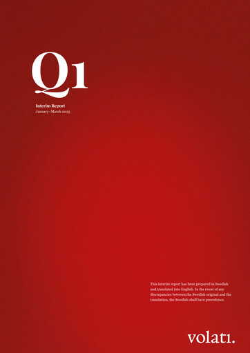 Thumbnail Volati AB Quarterly Report 2025-q1