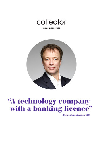 Miniature Norion Bank Rapport annuel 2015