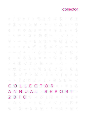 Miniature Norion Bank Rapport annuel 2018