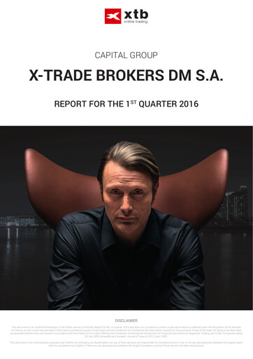 Thumbnail XTB S.A. Quarterly Report 2016-q1