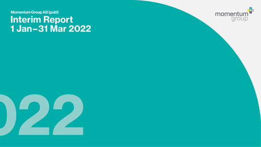 Thumbnail Momentum Group AB Quarterly Report 2022-q1