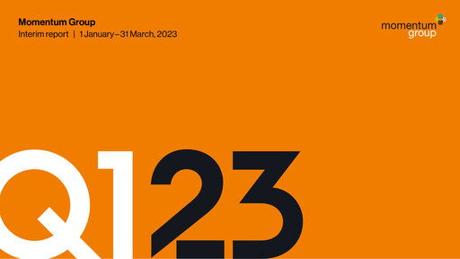 Thumbnail Momentum Group AB Quarterly Report 2023-q1