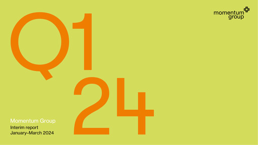 Thumbnail Momentum Group AB Quarterly Report 2024-q1