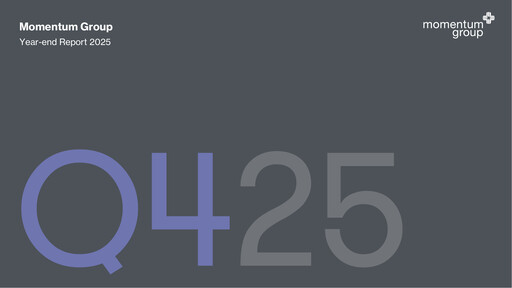 Thumbnail Momentum Group AB Quarterly Report 2025-q4