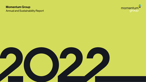 Thumbnail Momentum Group AB Sustainability Report 2022