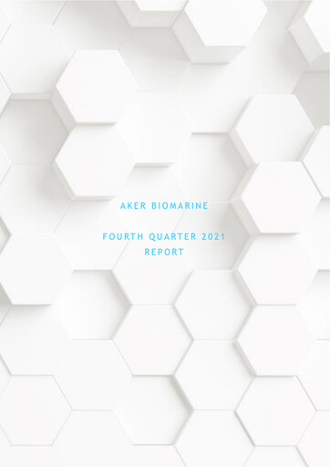Vorschaubild Aker BioMarine Quartalsbericht 2021-q4