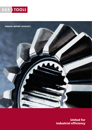 Thumbnail Bergman & Beving Annual Report 2010-2011