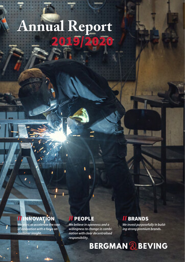 Thumbnail Bergman & Beving Annual Report 2019-2020