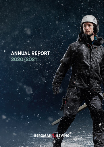 Thumbnail Bergman & Beving Annual Report 2020-2021
