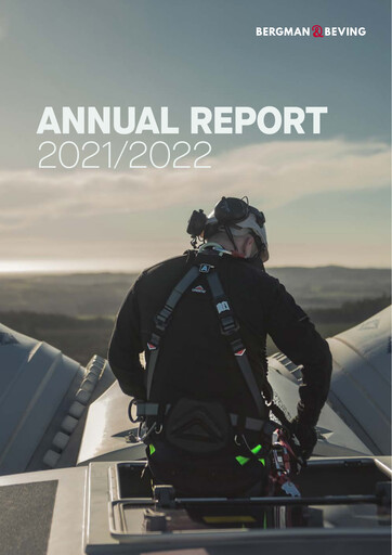 Thumbnail Bergman & Beving Annual Report 2021-2022