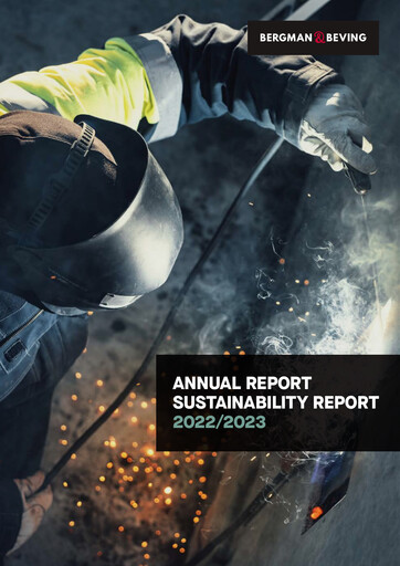 Thumbnail Bergman & Beving Annual Report 2022-2023