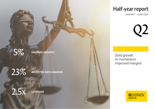 Thumbnail Karnov Group Half-year Report 2025-h1