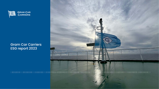 Thumbnail Gram Car Carriers ESG Report 2023