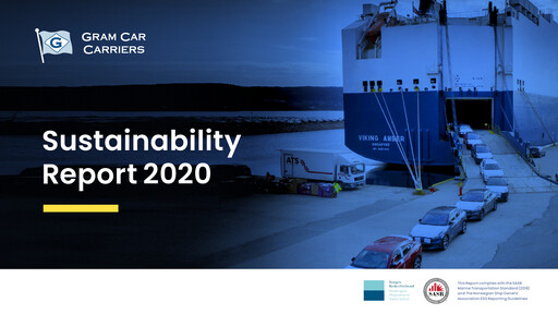 Thumbnail Gram Car Carriers Sustainability Report 2020
