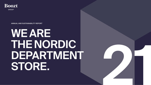 Thumbnail Boozt Annual Report 2021